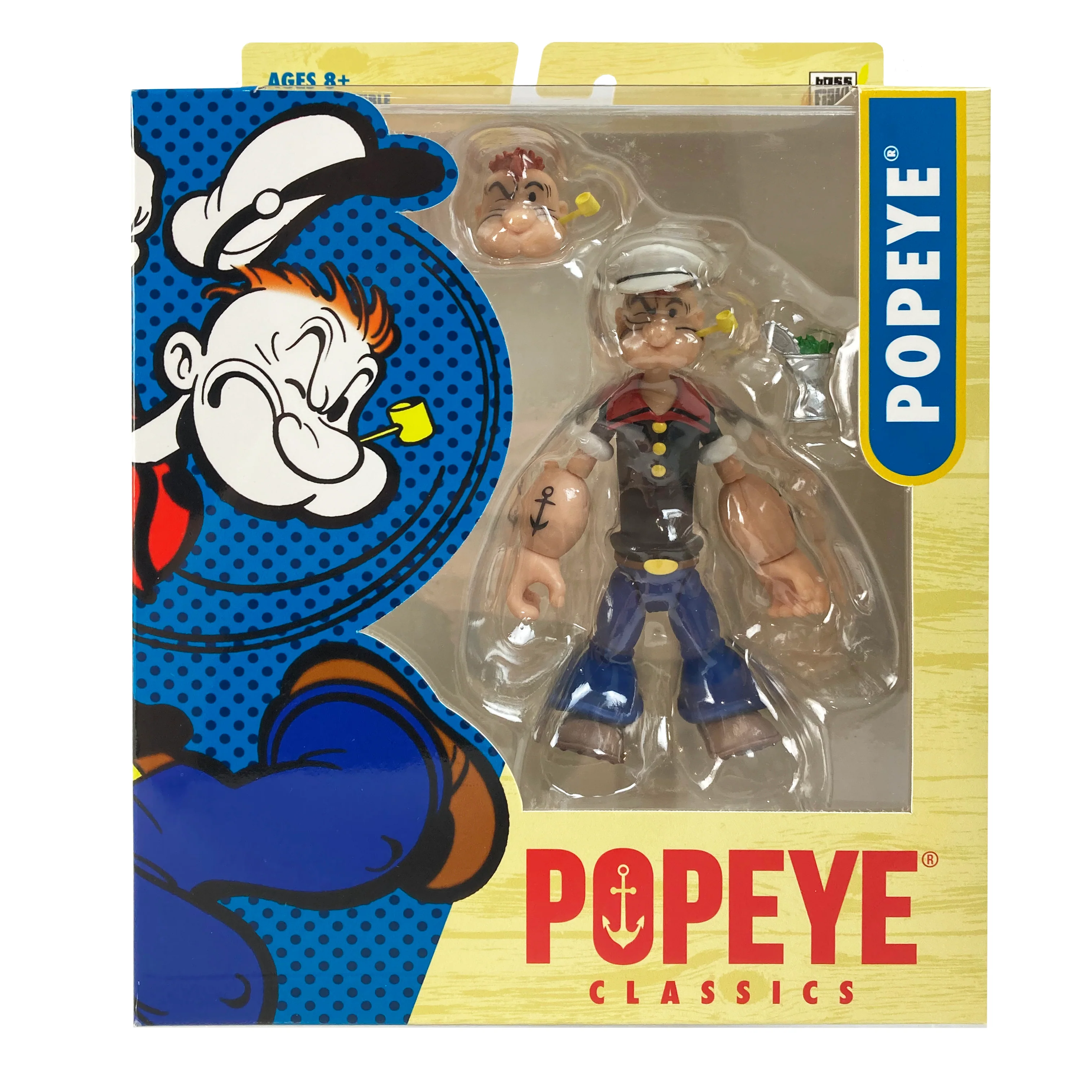 Popeye Classics Action Figure: Popeye the Sailor Man - Image 3