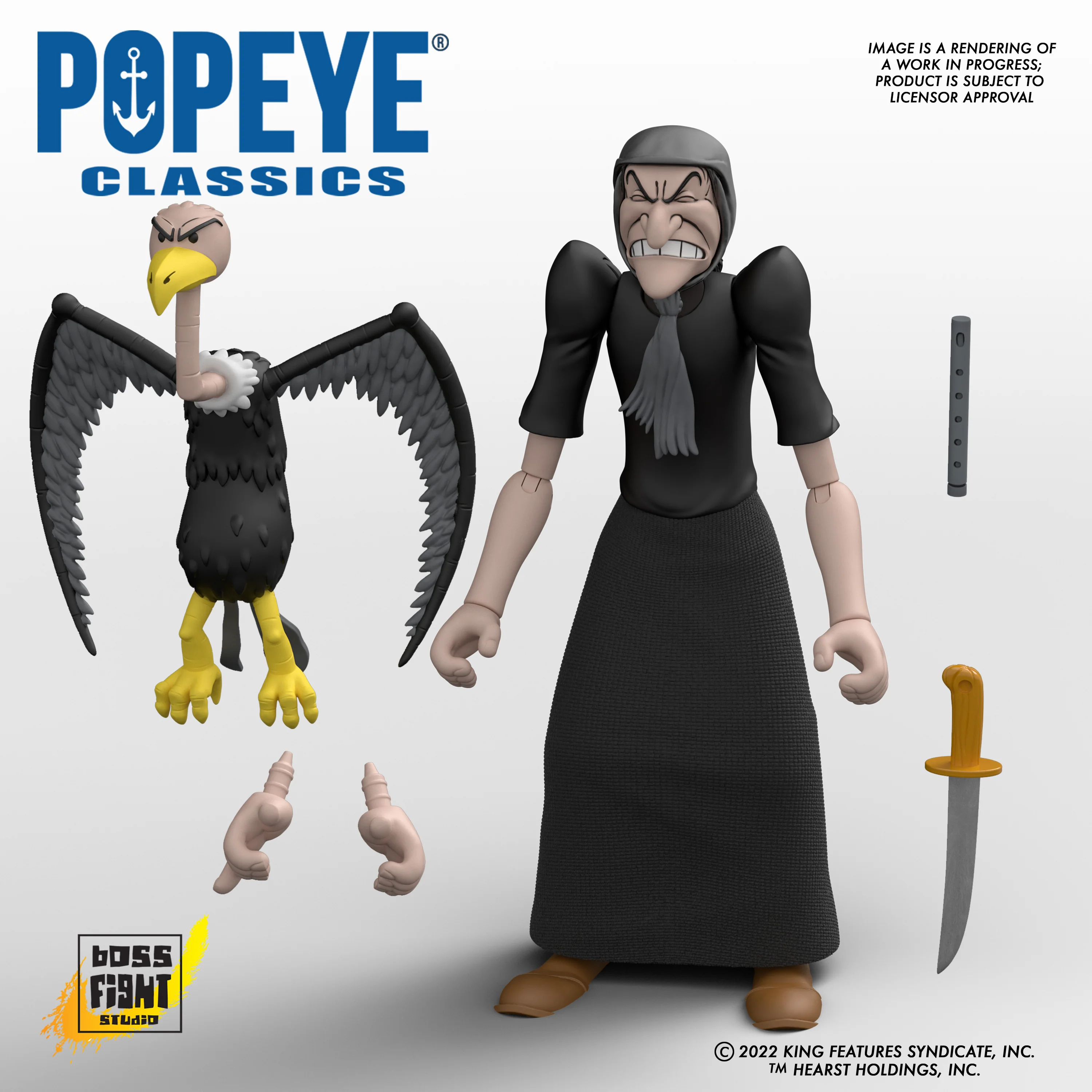 Popeye Classics Action Figure: Sea Hag - Image 5