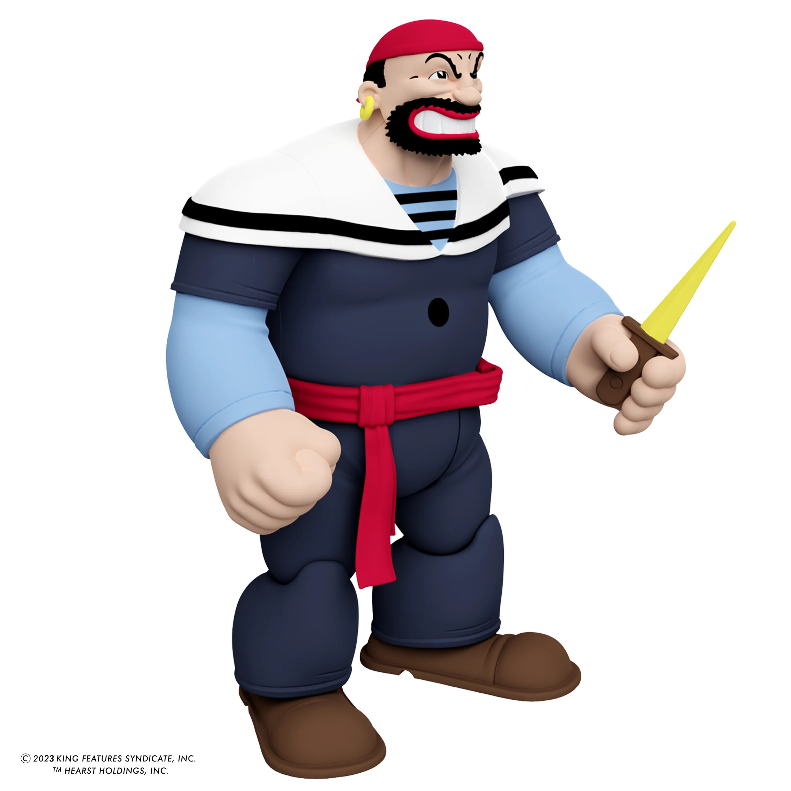 Power Stars Action Figure: Bluto as Sindbad - Image 3
