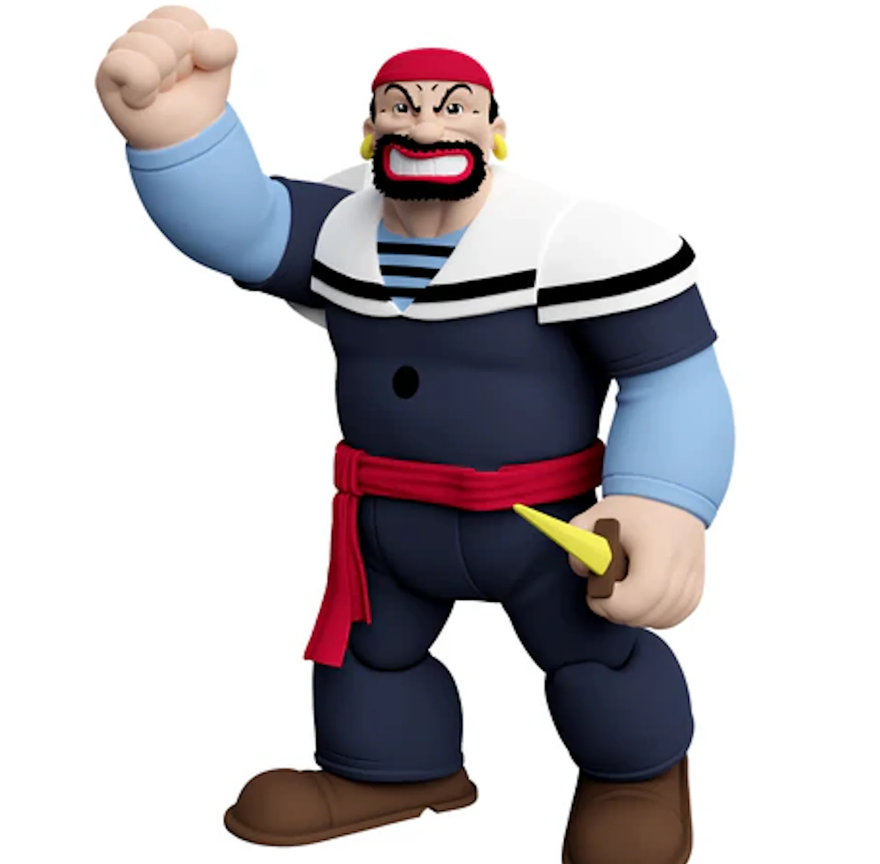 Power Stars Action Figure: Bluto as Sindbad - Image 4