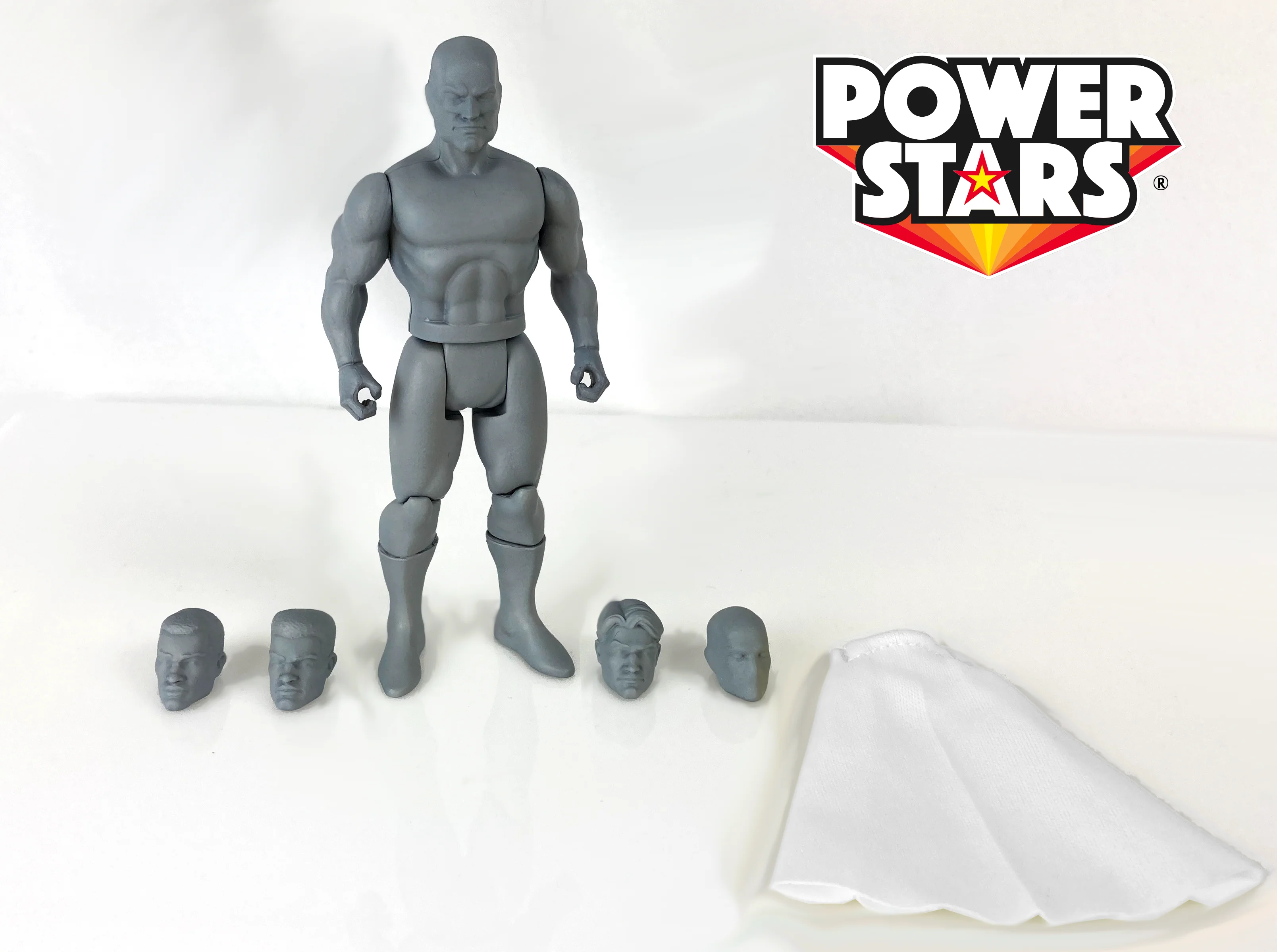 Power Stars Action Figure: Male Blank - Image 10