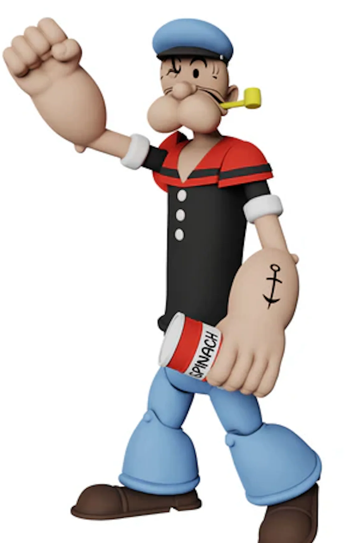 Power Stars Action Figure: Popeye - Image 4