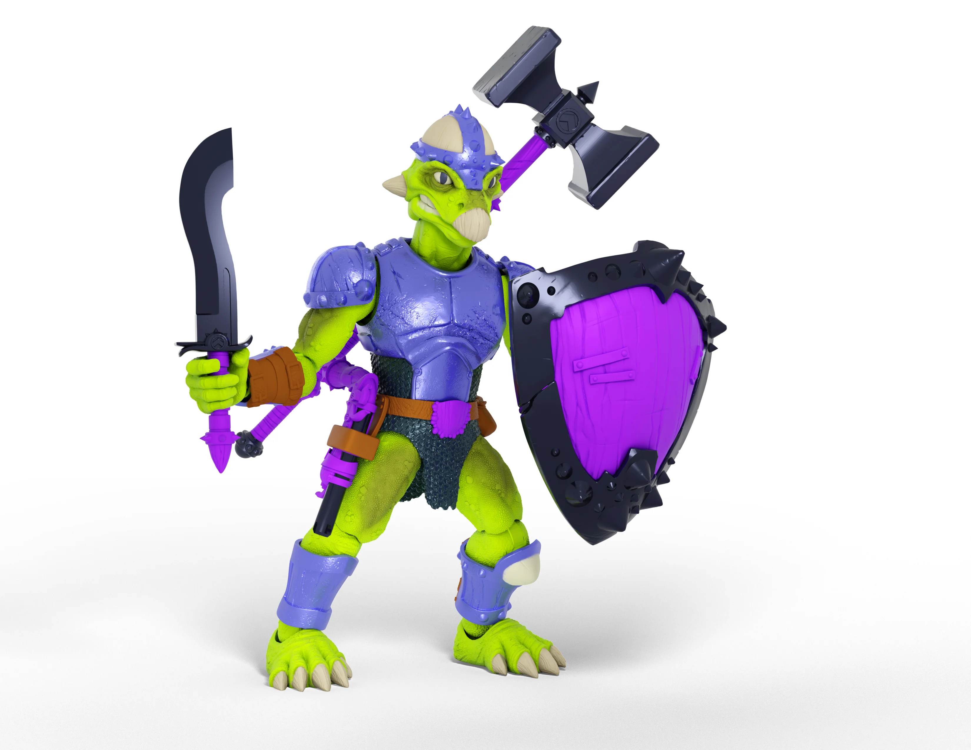 Saurozoic Warriors Action Figure: Seph Rasan - Image 6