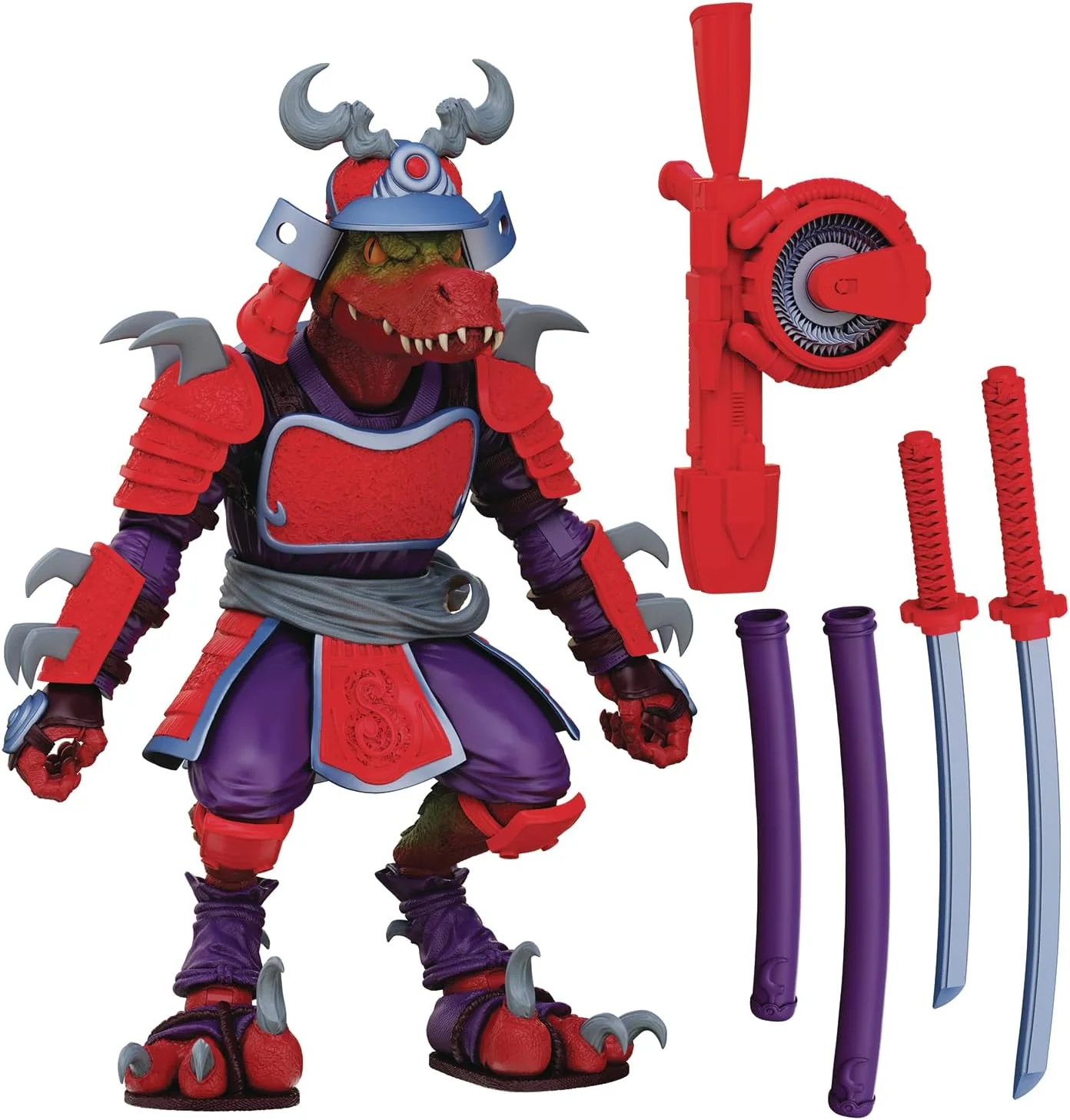 Saurozoic Warriors Action Figure: Sokudo Legion Raptor / Samurai - Image 5
