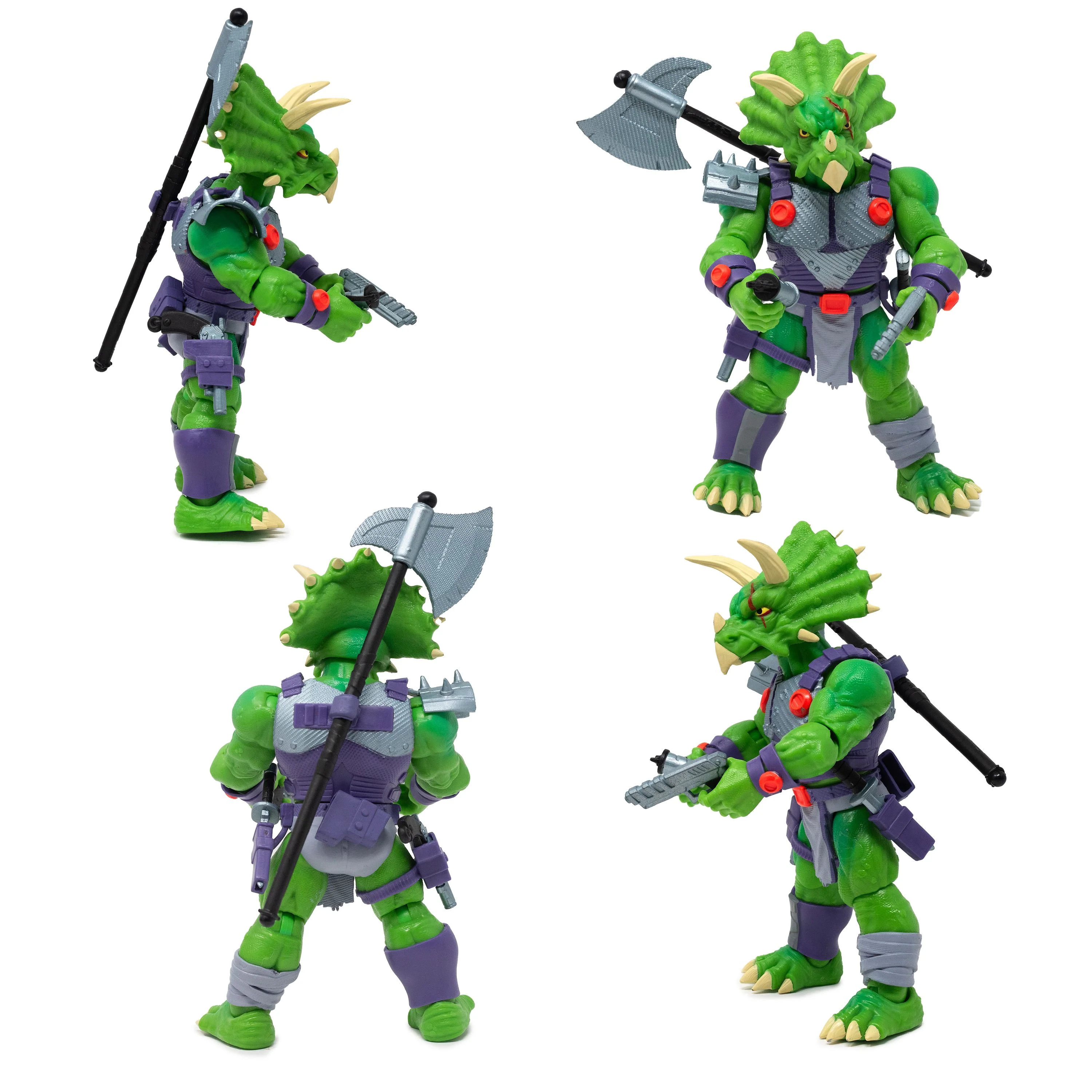 Saurozoic Warriors Action Figure: Triax Skiver - Image 3