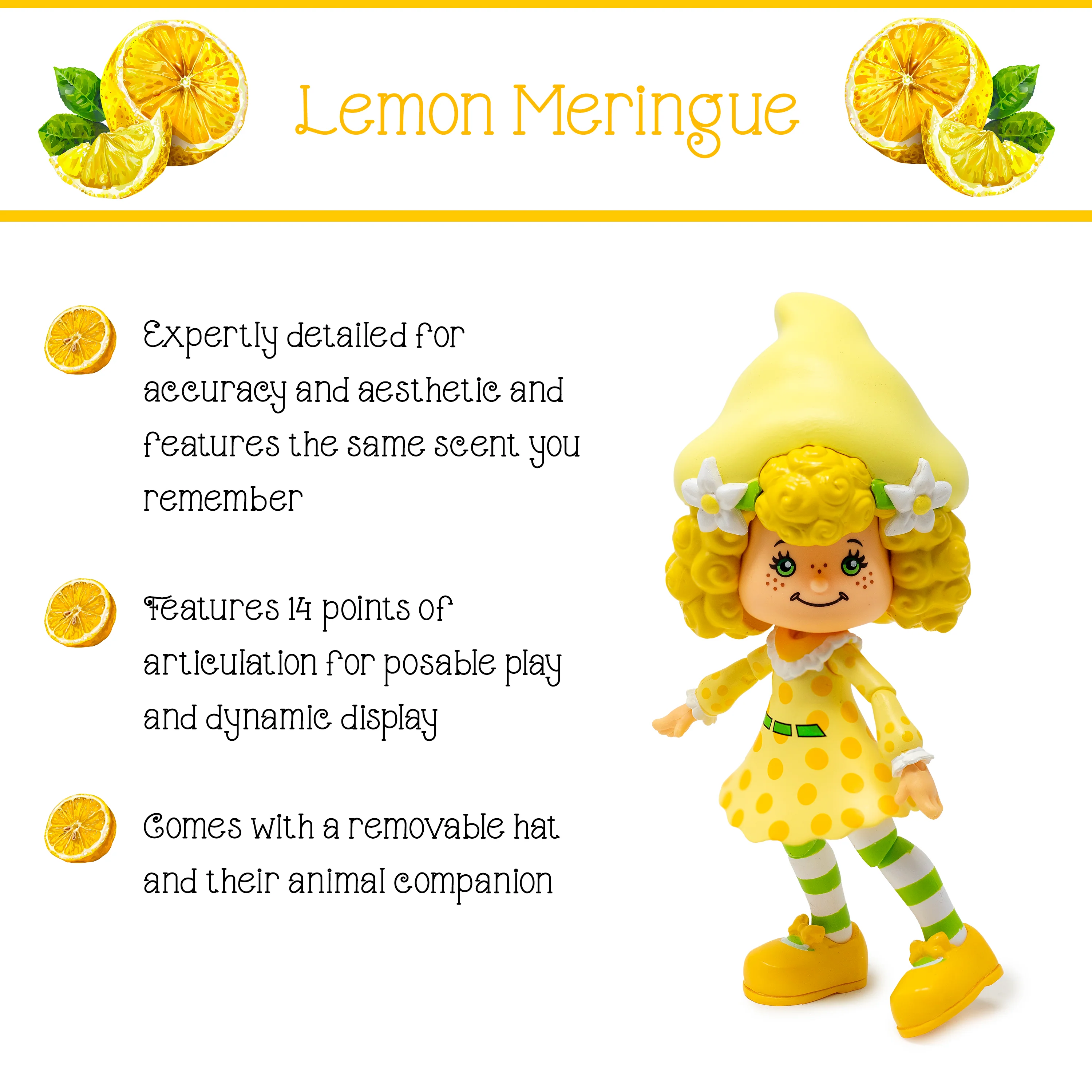 Strawberry Shortcake Action Figure: Lemon Meringue - Image 7