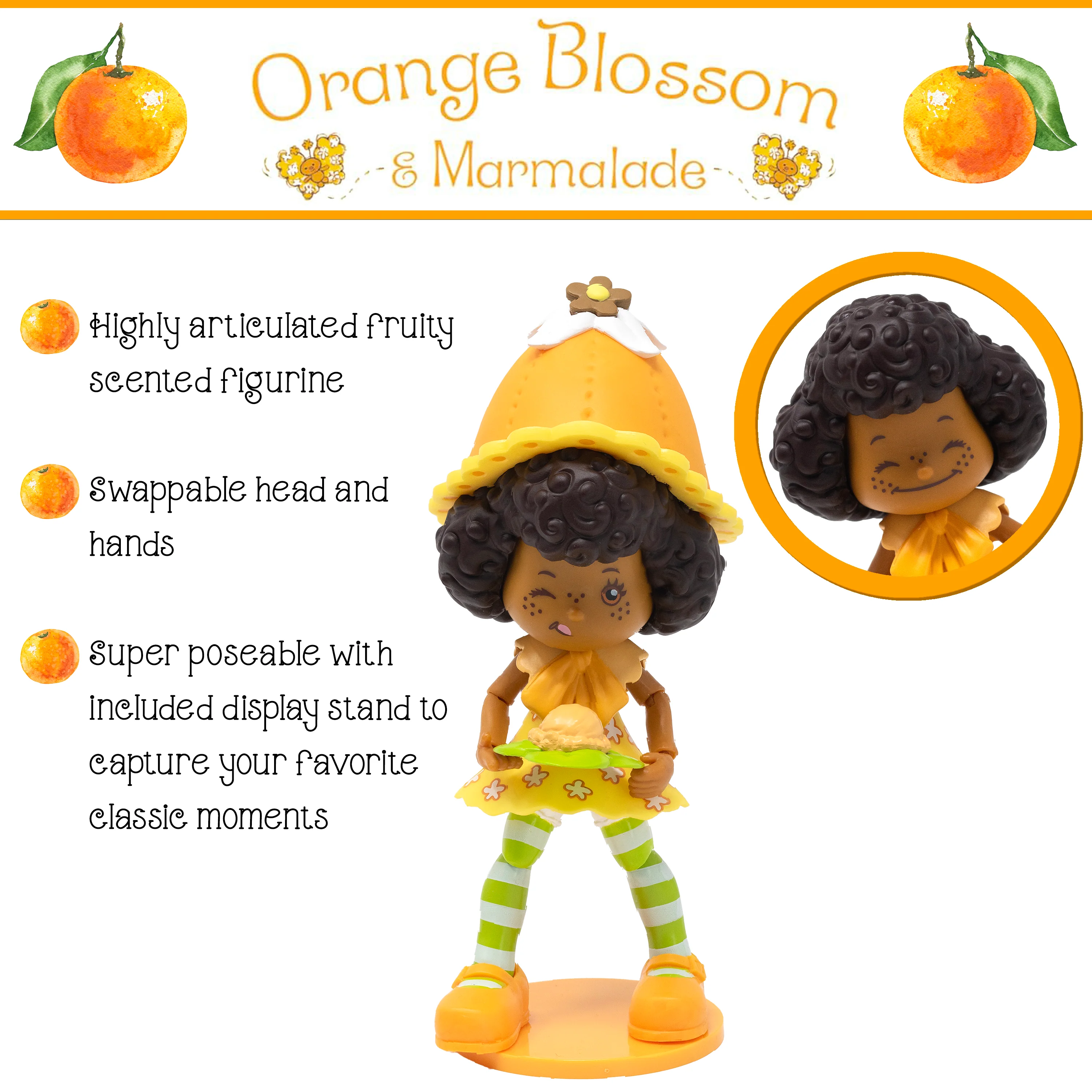 Strawberry Shortcake Action Figure: Orange Blossom - Image 7