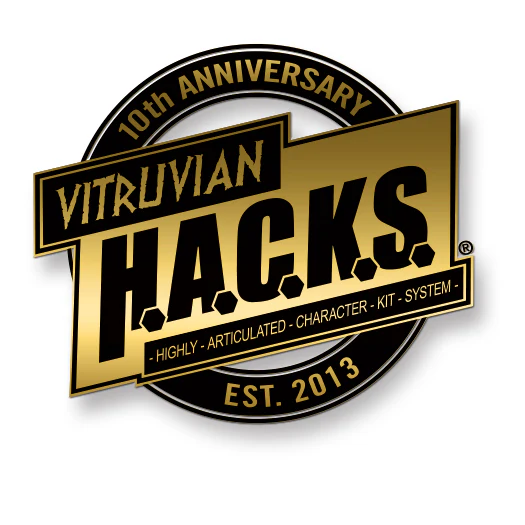Vitruvian H.A.C.K.S. Action Figure: 10th Anniversary - King of Asperity - Image 10