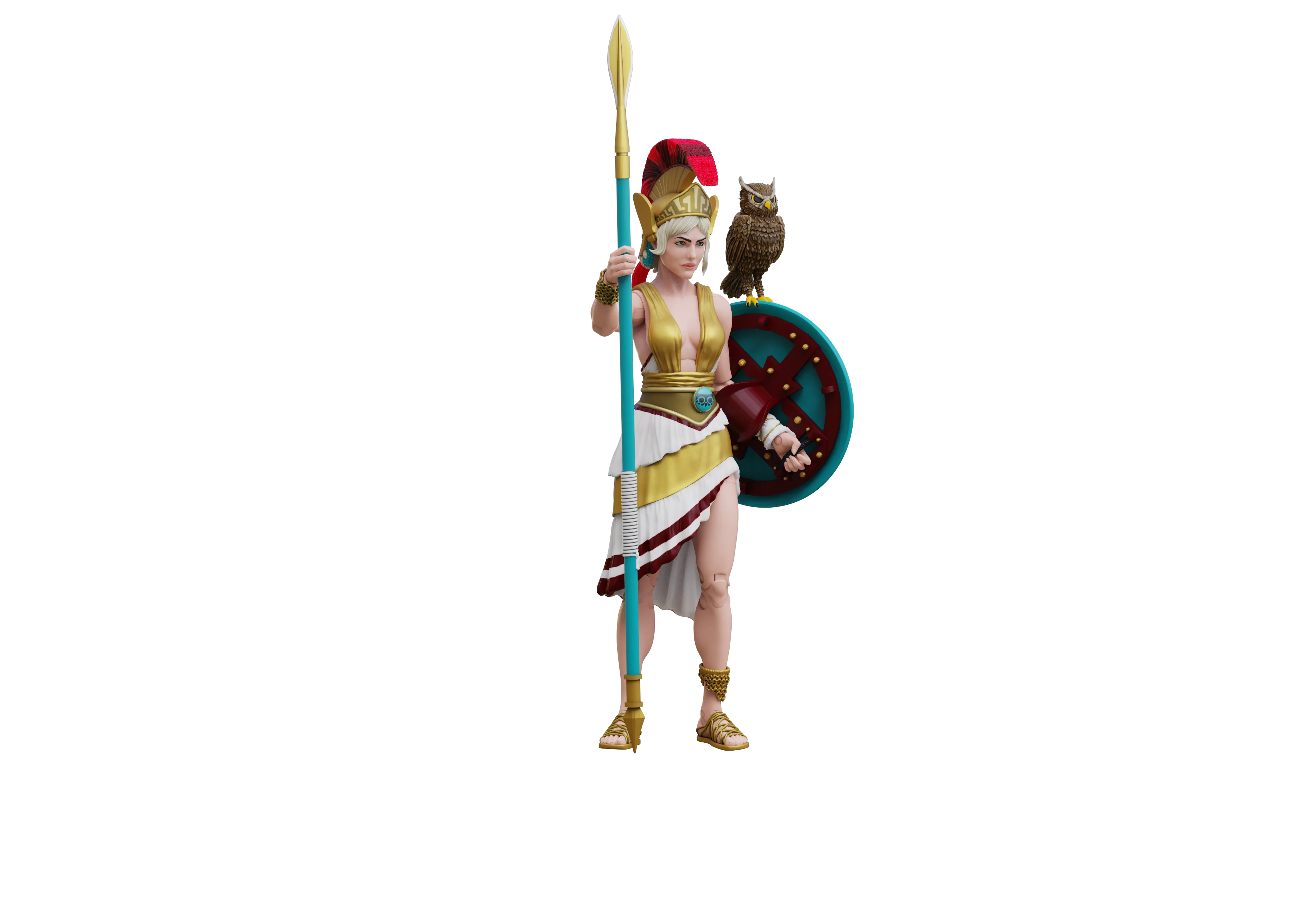 Vitruvian H.A.C.K.S. Action Figure – Athena, 10th Anniversary Edition - Image 13