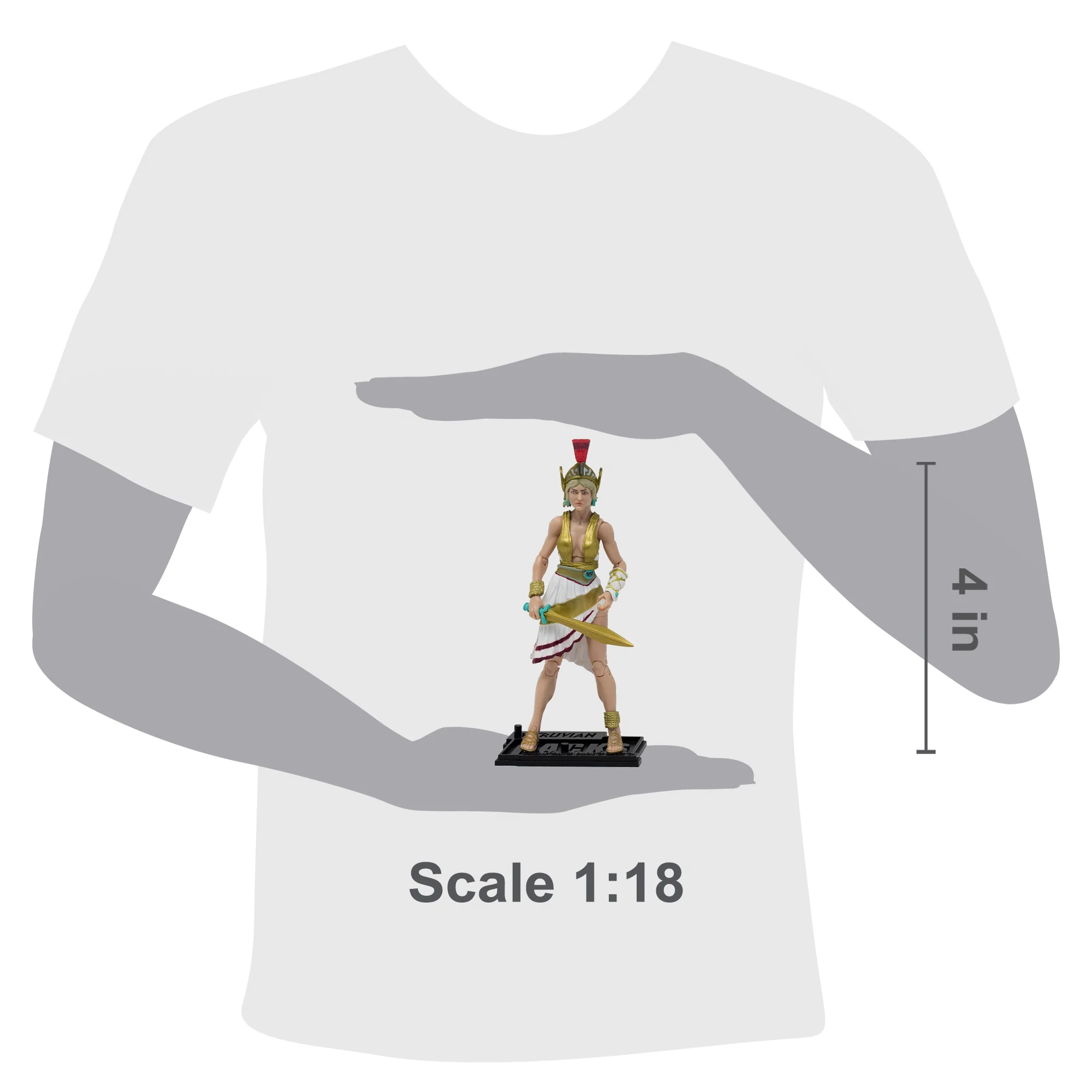 Vitruvian H.A.C.K.S. Action Figure – Athena, 10th Anniversary Edition - Image 4