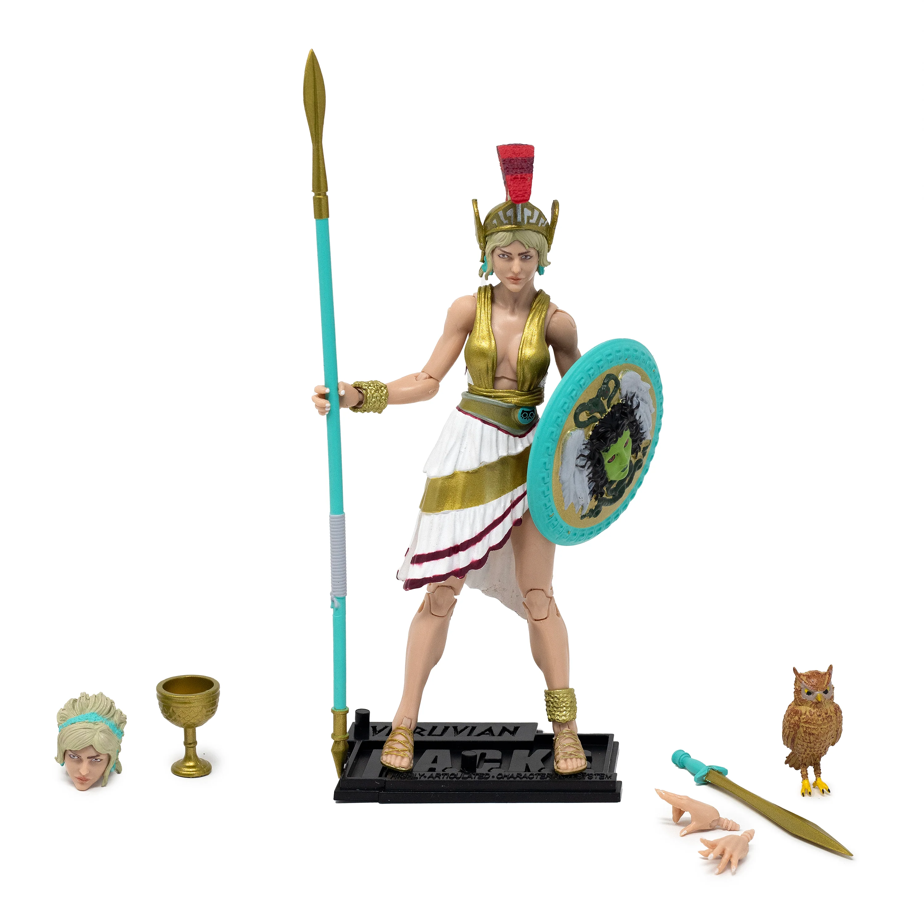 Vitruvian H.A.C.K.S. Action Figure – Athena, 10th Anniversary Edition - Image 6