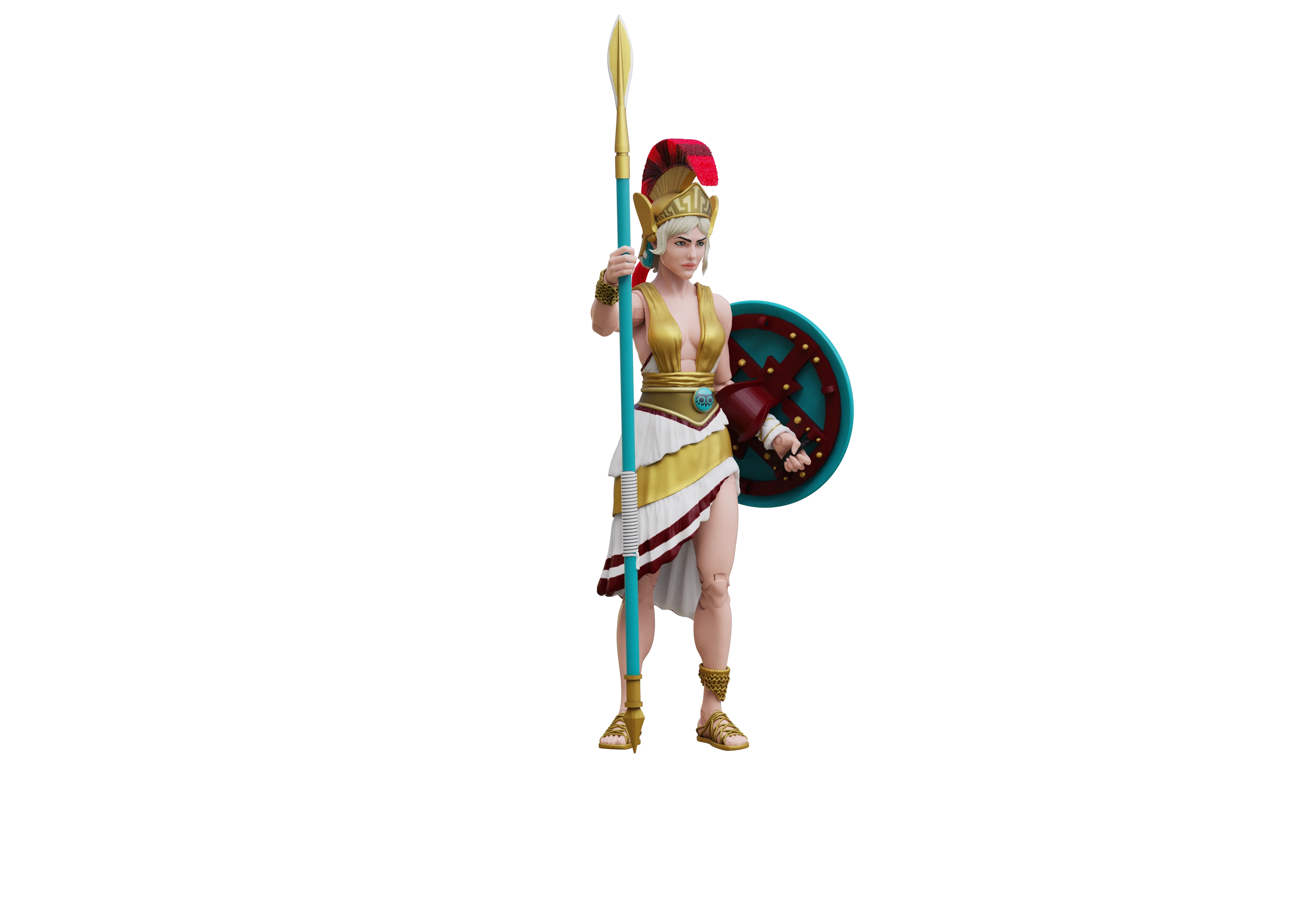 Vitruvian H.A.C.K.S. Action Figure – Athena, 10th Anniversary Edition - Image 9