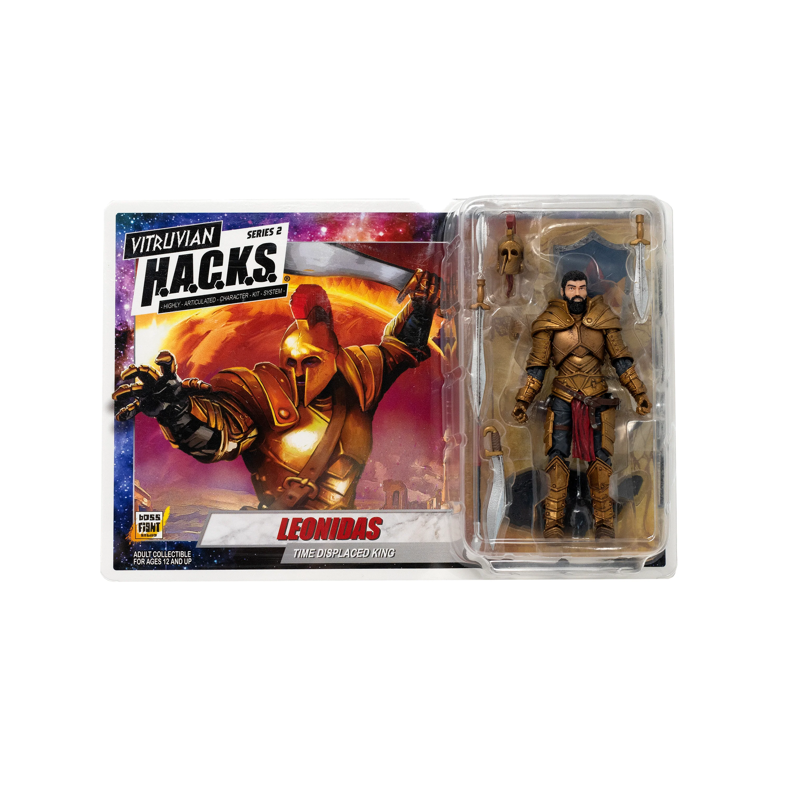 Vitruvian H.A.C.K.S. Action Figure: Leonidas v3 - Image 2