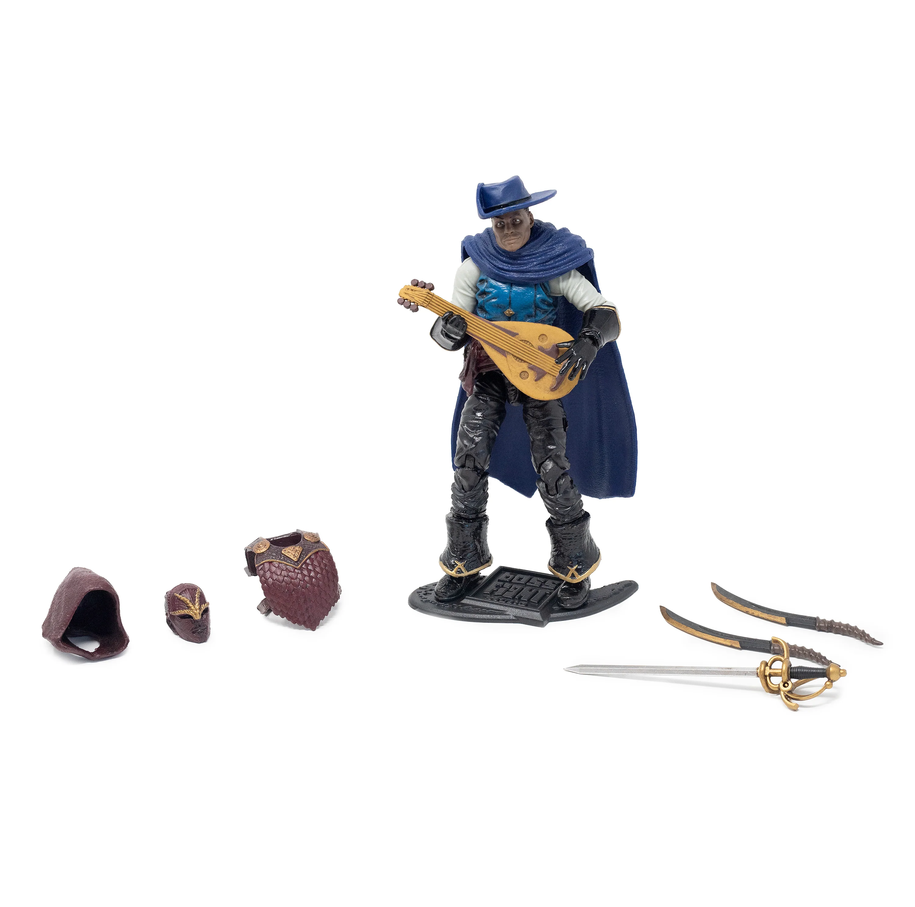 Vitruvian H.A.C.K.S. Action Figure: Malavar Quell Bard