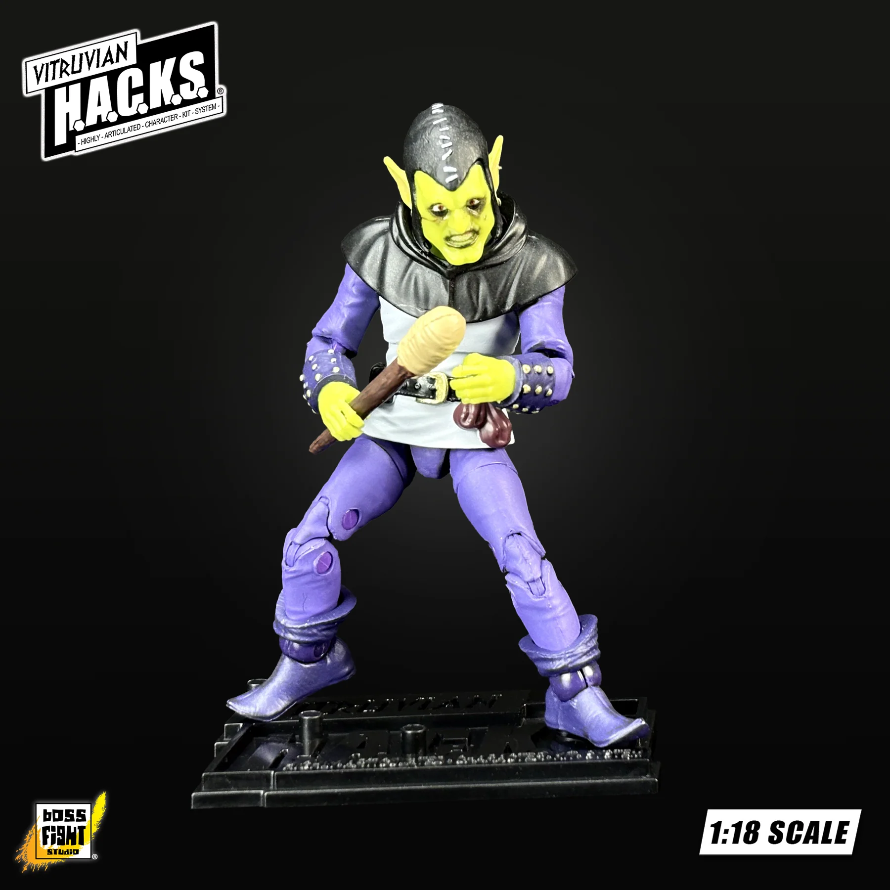 Vitruvian H.A.C.K.S. Action Figure - O'Grung Gang (Goblin Ransacker) - Image 4