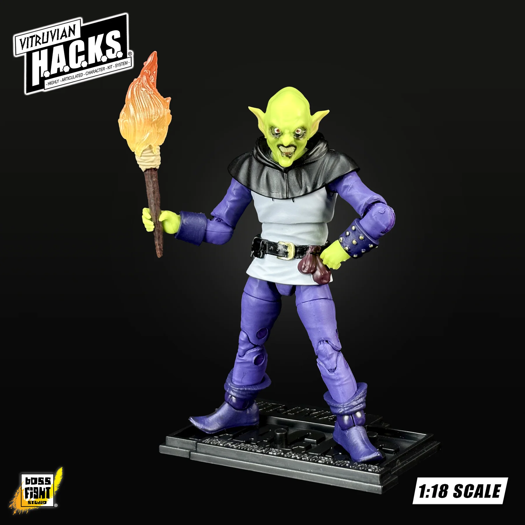 Vitruvian H.A.C.K.S. Action Figure - O'Grung Gang (Goblin Ransacker) - Image 7