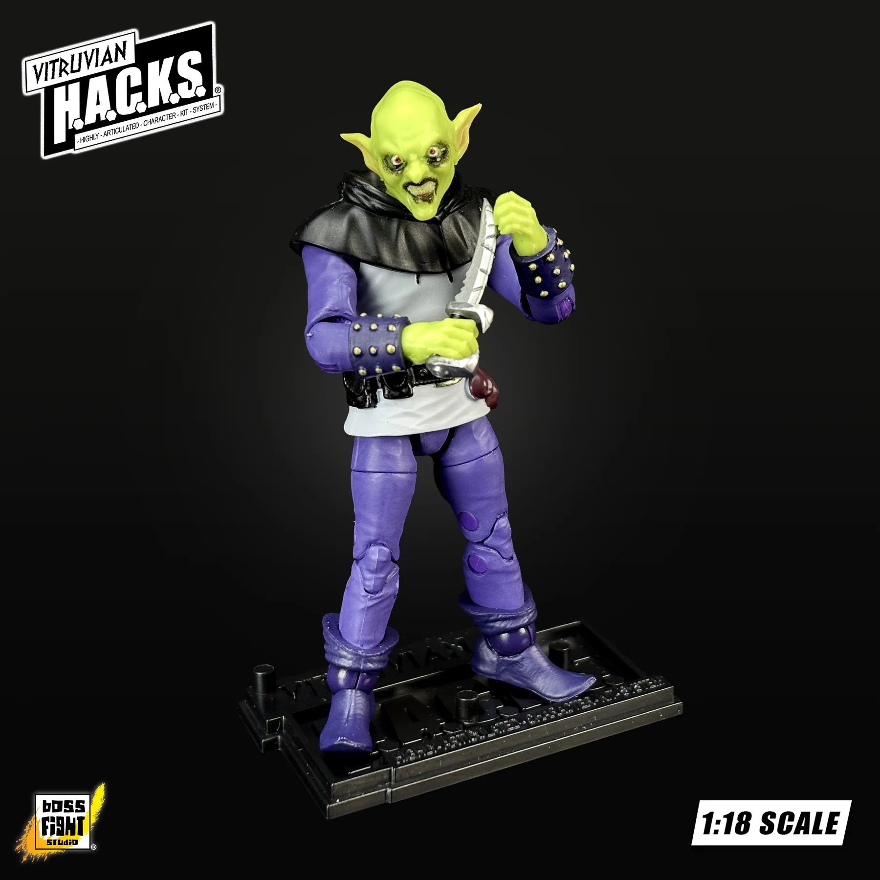 Vitruvian H.A.C.K.S. Action Figure - O'Grung Gang (Goblin Ransacker) - Image 8