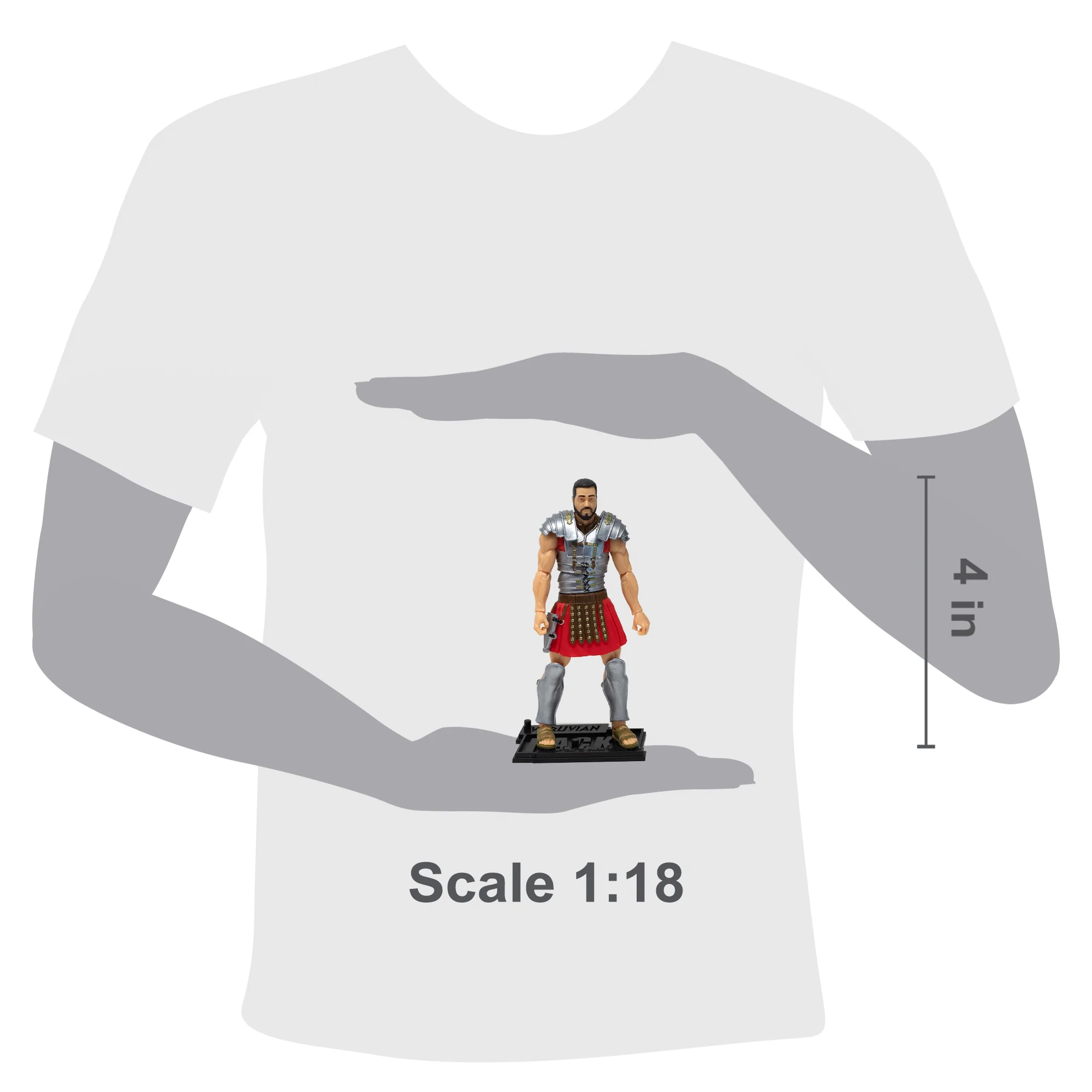 Vitruvian H.A.C.K.S. Action Figure – Roman Legionary, 10th Anniversary Edition - Image 4