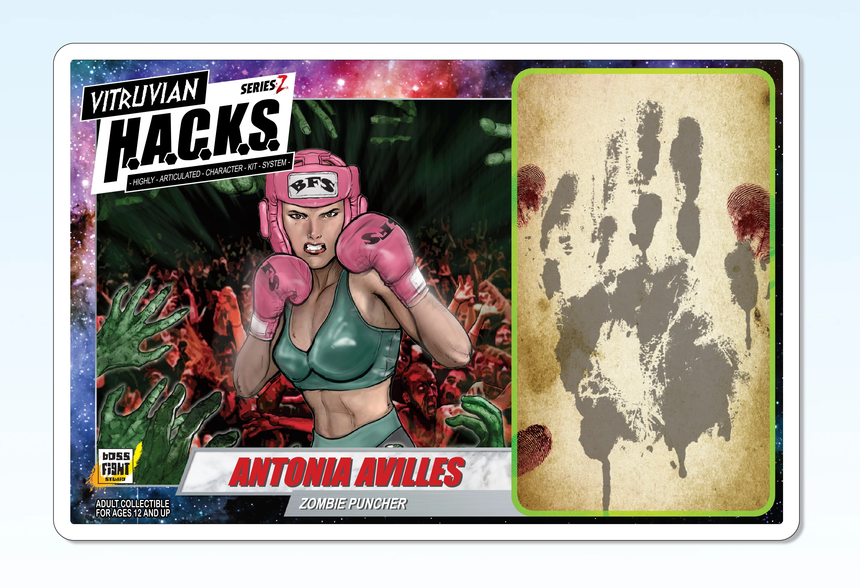 Vitruvian H.A.C.K.S. Action Figure: Series Z - ANTONIA AVILLES - Image 3