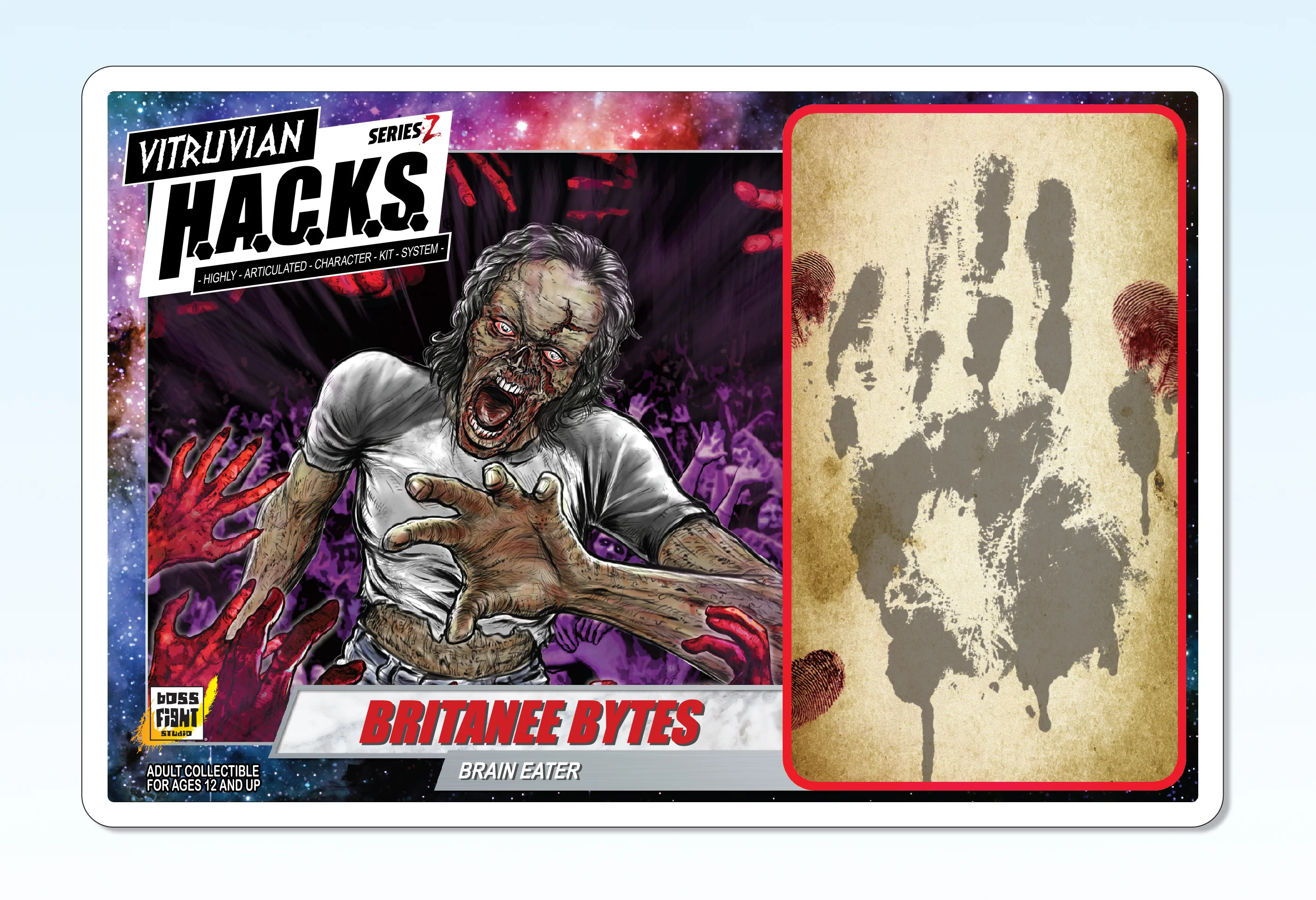 Vitruvian H.A.C.K.S. Action Figure: Series Z - BRITTANEE BYTES - Image 3