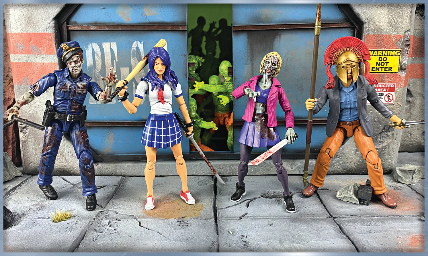 Vitruvian H.A.C.K.S. Action Figure: Series Z - MAGENTA LADIES - Image 3