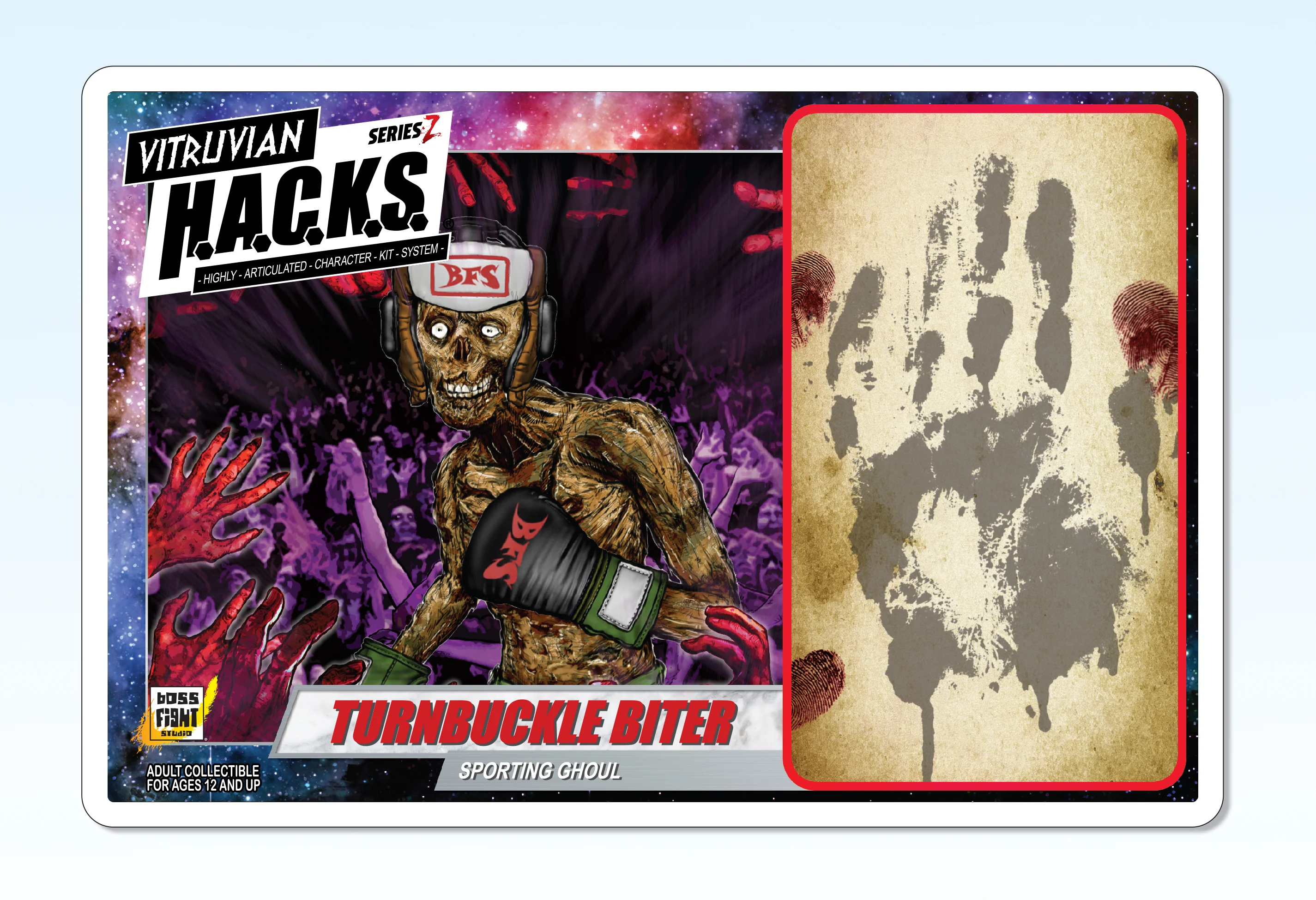 Vitruvian H.A.C.K.S. Action Figure: Series Z - TURNBUCKLE BITER - Image 3